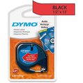 Dymo 1/2Inch (12 Mm) Plastic Letratag Tape 91333